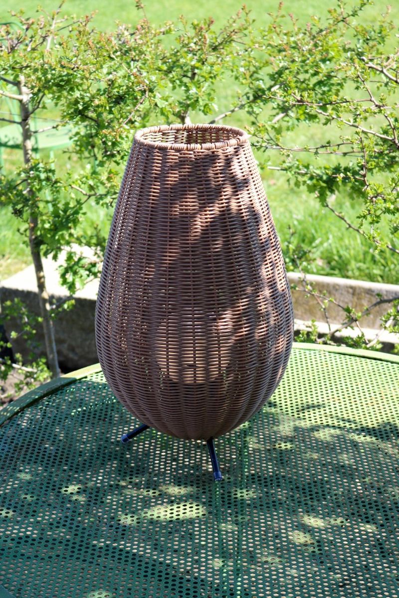 Lucide COLIN IP44 - Nabíjacia stolová lampa Vonkajšia - Batéria - LED Rozm. - 1x3W 3000K - IP44 - 3 StepDim - Natural